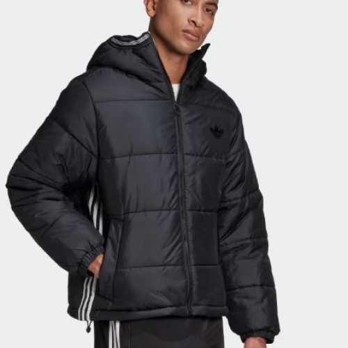 Adidas Pad Hooded Puff Erkek Mont GE1291 SİYAH