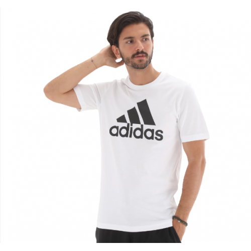 Adidas Essentials Big Logo Erkek BEYAZ Tişört GK9121