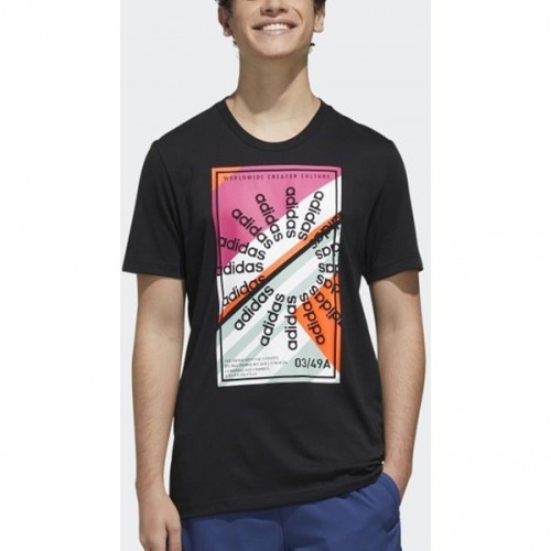 adidas FM6263 M Clıma Slgn ERKEK T-Shirt SİYAH