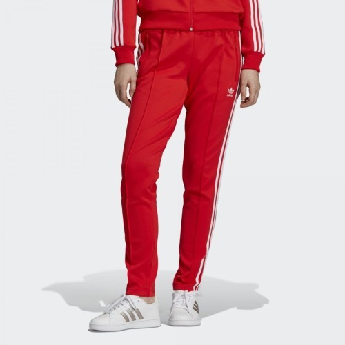 adidas V-Day SST KADIN Eşofman Altı - Kırmızı FH8561