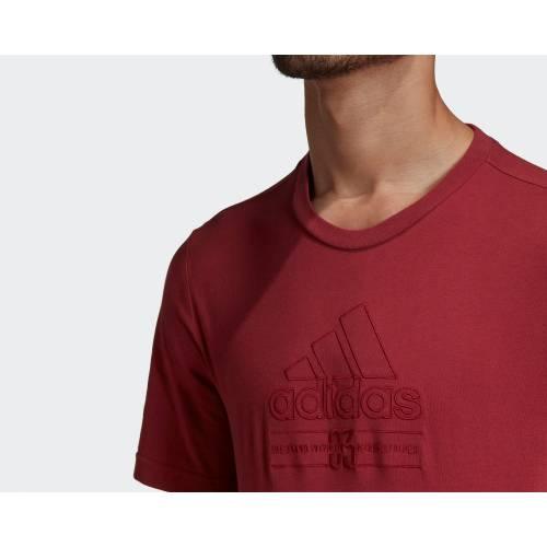 Adidas GD3847 BORDO Erkek T-shirt 