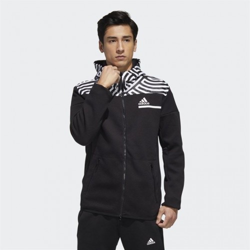 Adidas Tyo ZNE Hoodie Erkek SİYAH Sweatshirt GN5670  