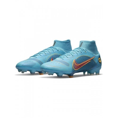 Nike Mercurial Superfly 8 Elite Fg Erkek Mavi Futbol Krampon DJ2839484 P-65