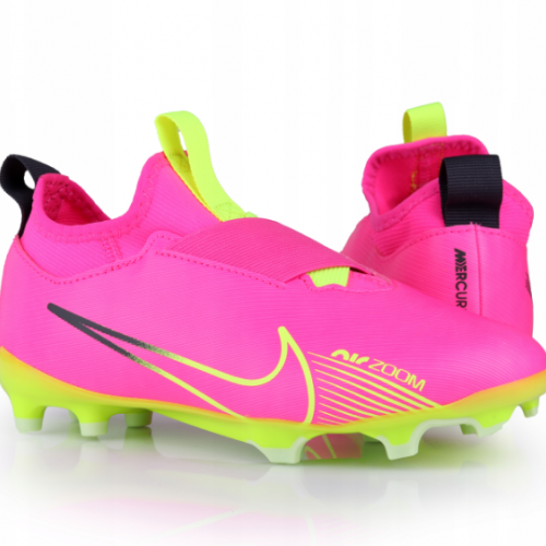 NIKE JR ZOOM VAPOR  15 ACADEMY FG/MG ERKEK ÇOCUK KRAMPON PEMBE DJ5617-605 Ç-121 