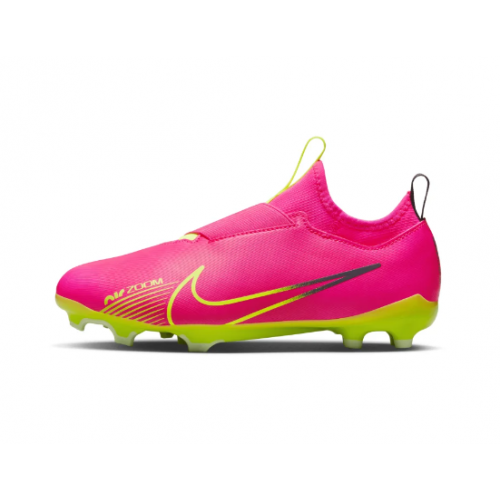 NIKE JR ZOOM VAPOR  15 ACADEMY FG/MG ERKEK ÇOCUK KRAMPON PEMBE DJ5617-605 Ç-121 