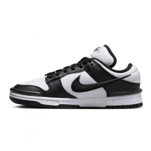 NIKE W DUNK LOW TWIST KADIN SPOR AYAKKABI BEYAZ-SİYAH DZ2794001 B-82