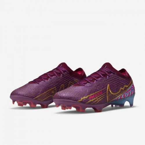 NİKE ZOOM VAPOR 15 ELİTE KM FG ERKEK MOR KRAMPON DR9996694 P-92