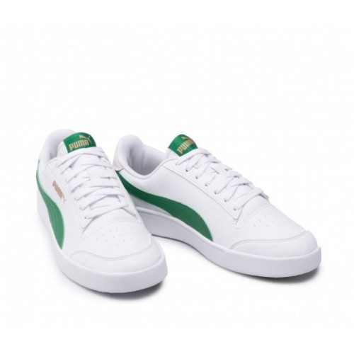 Puma Shuffle - Erkek Beyaz Yeşil Spor Ayakkabı 30966813 E-421