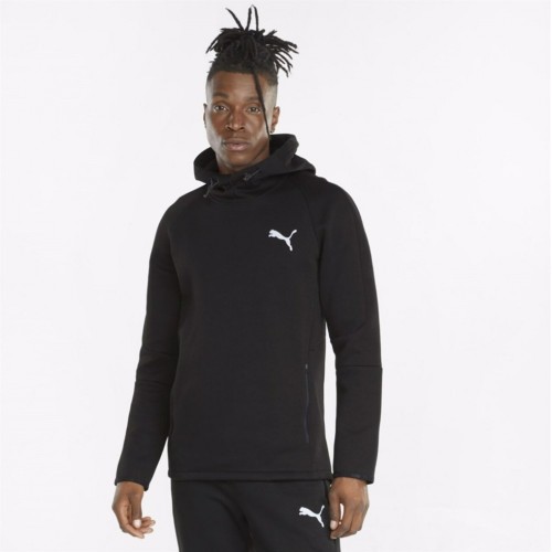 Puma Evostrıpe Hoodie Erkek Siyah Sweatshirt - 58942201 