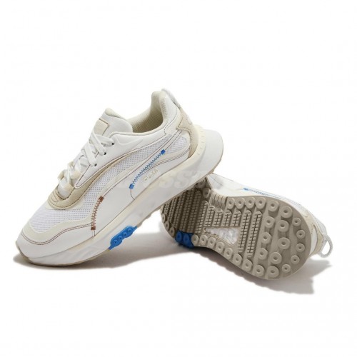 PUMA WİLD RİDER UNFOLD INFUSE WNS KADIN KREM SPOR AYAKKABI 38405001 B-13