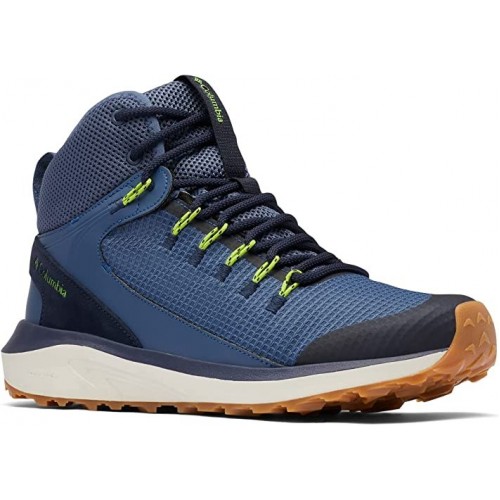 Columbia - Trailstorm Mid WP ERKEK SPOR AYAKKABI - 1938881472 MAVİ (E-435)