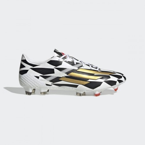 Adidas F50 Adizero IV ERKEK BEYAZ Çim Saha Kramponu GX3902 P-82